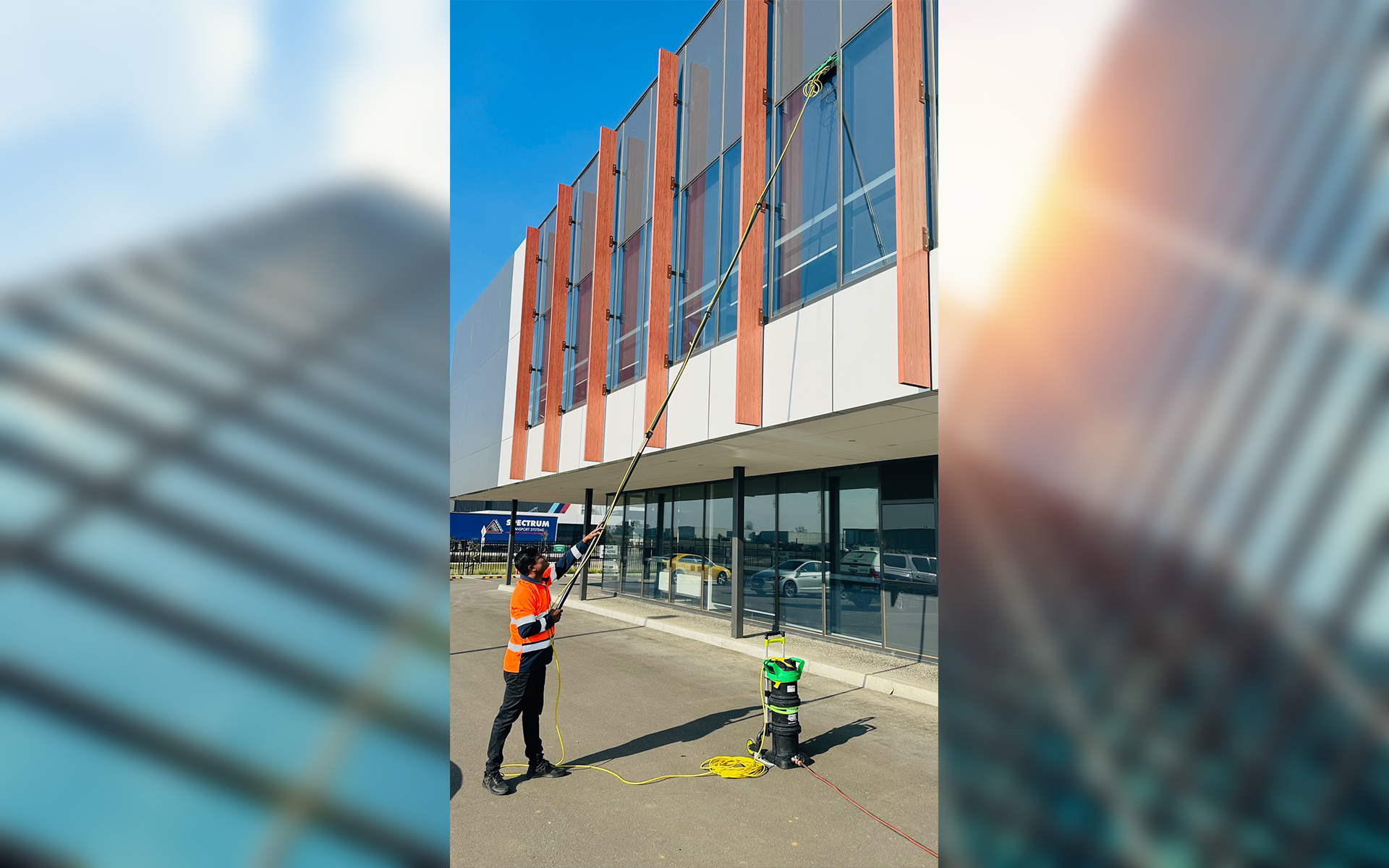 High Reach Window Cleaning